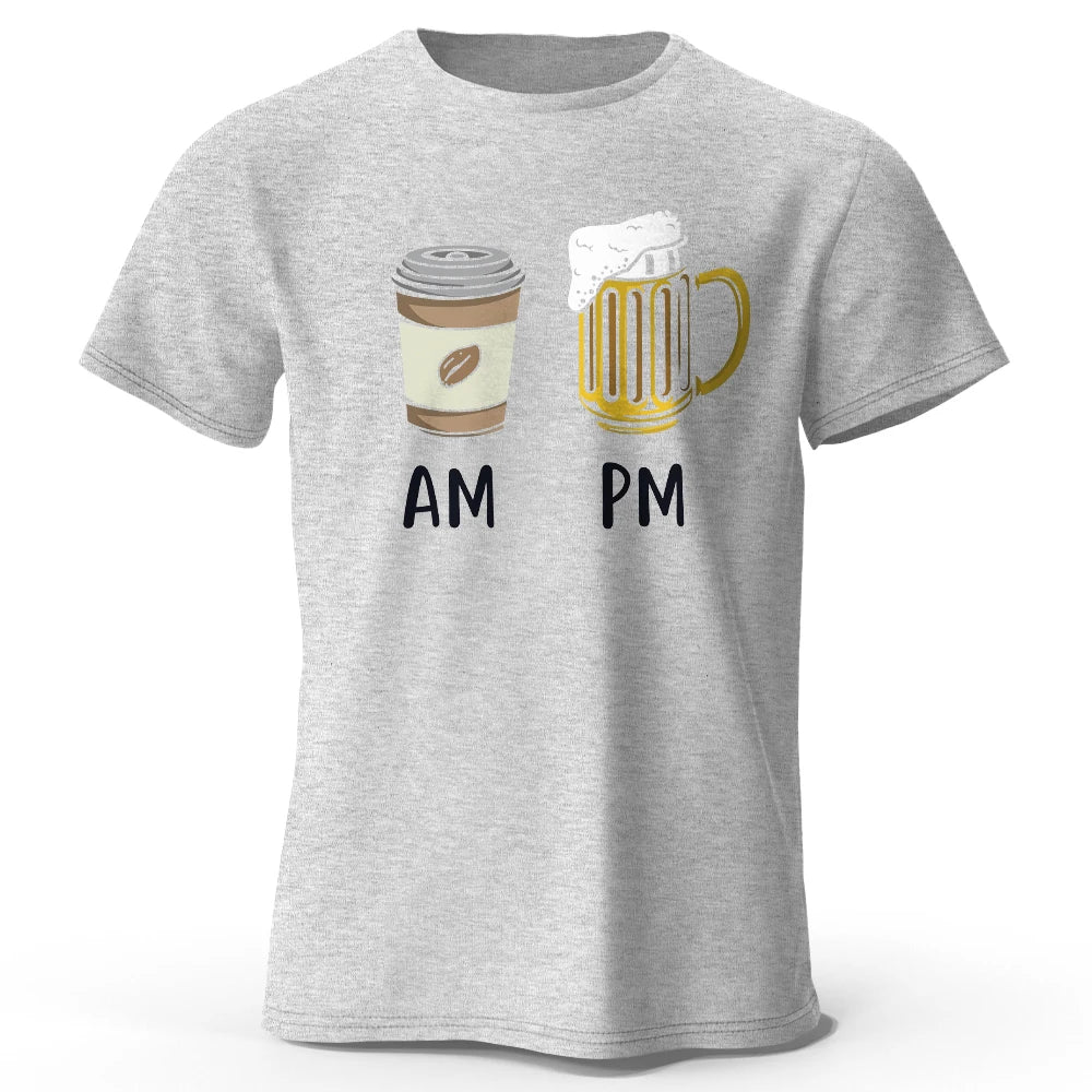 Coffee & Beer Cotton T-Shirt