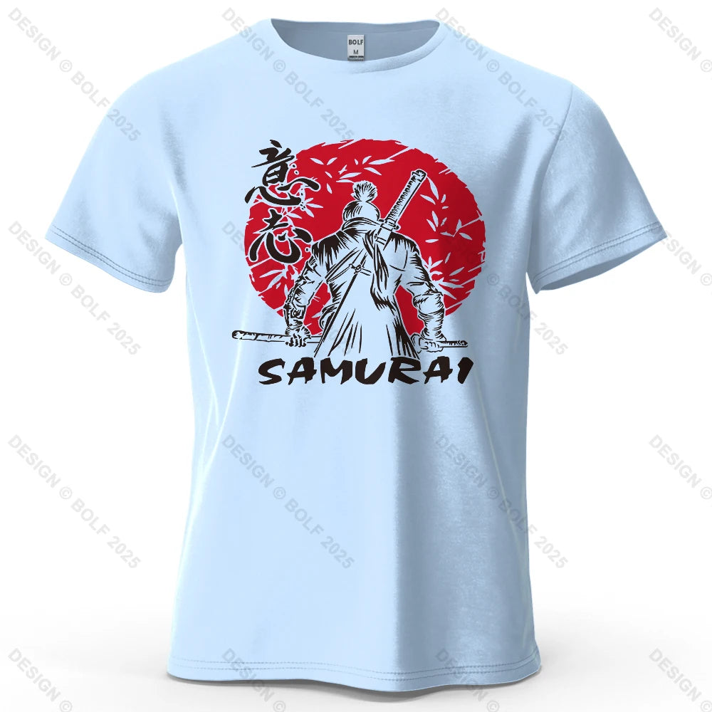 Samurai Will – Oversized Unisex Cotton T-Shirt