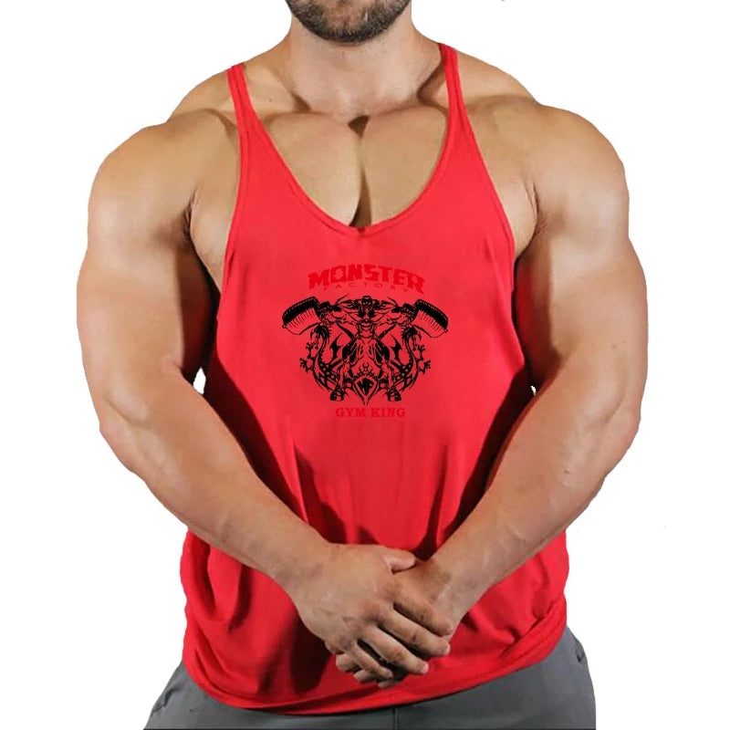 The Strong Survive Men's Gym Stringer Tank - Bodybuilding