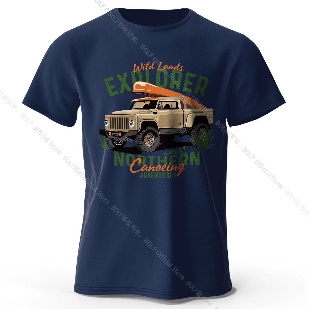 Military Off-Road Vintage – 100% Cotton Unisex T-Shirt