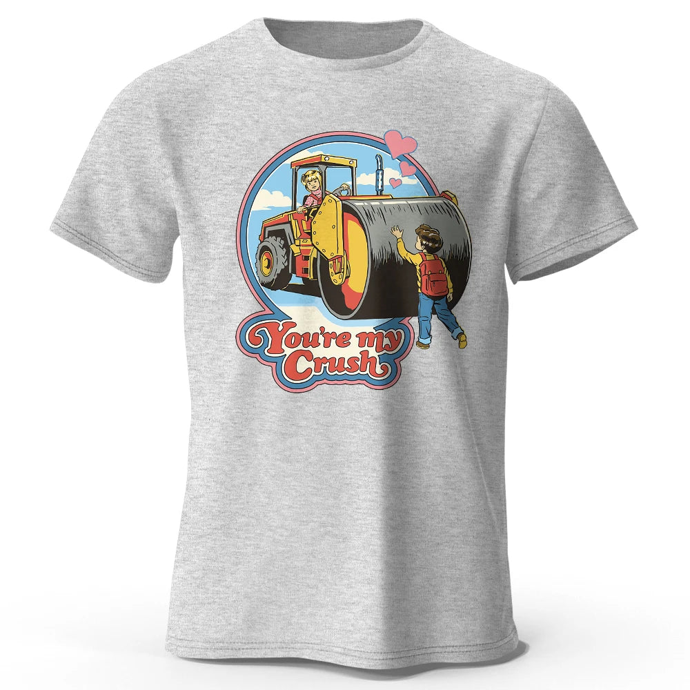 You Are My Crush – Oversized Unisex Cotton T-Shirt