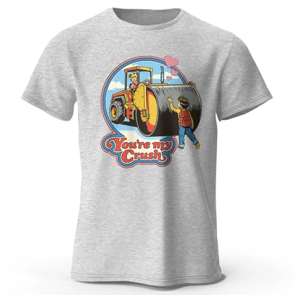 You Are My Crush – Oversized Unisex Cotton T-Shirt