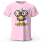 Whimsical Cartoon Bird – 100% Cotton Unisex T-Shirt
