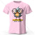 Whimsical Cartoon Bird – 100% Cotton Unisex T-Shirt