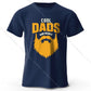 Cool Dad With Beards – Oversized Unisex Cotton T-Shirt