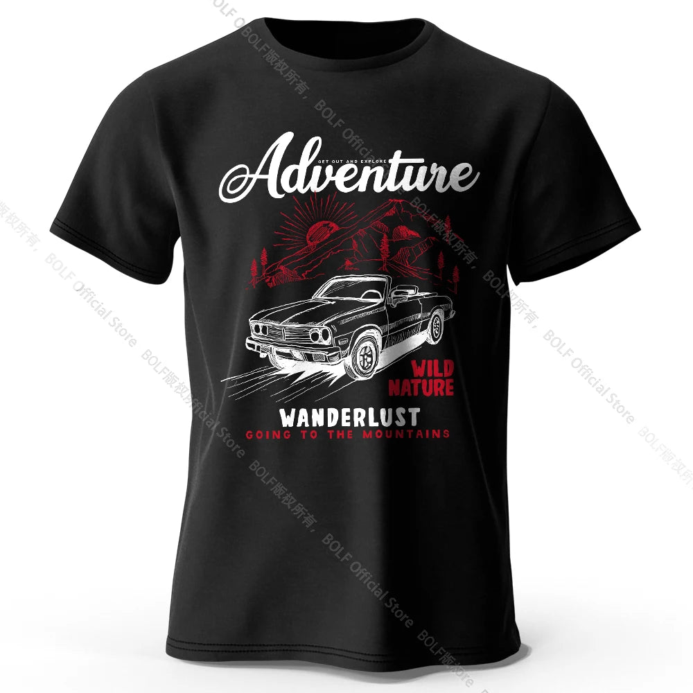 Americana Road Trip Medal – 100% Cotton Unisex T-Shirt
