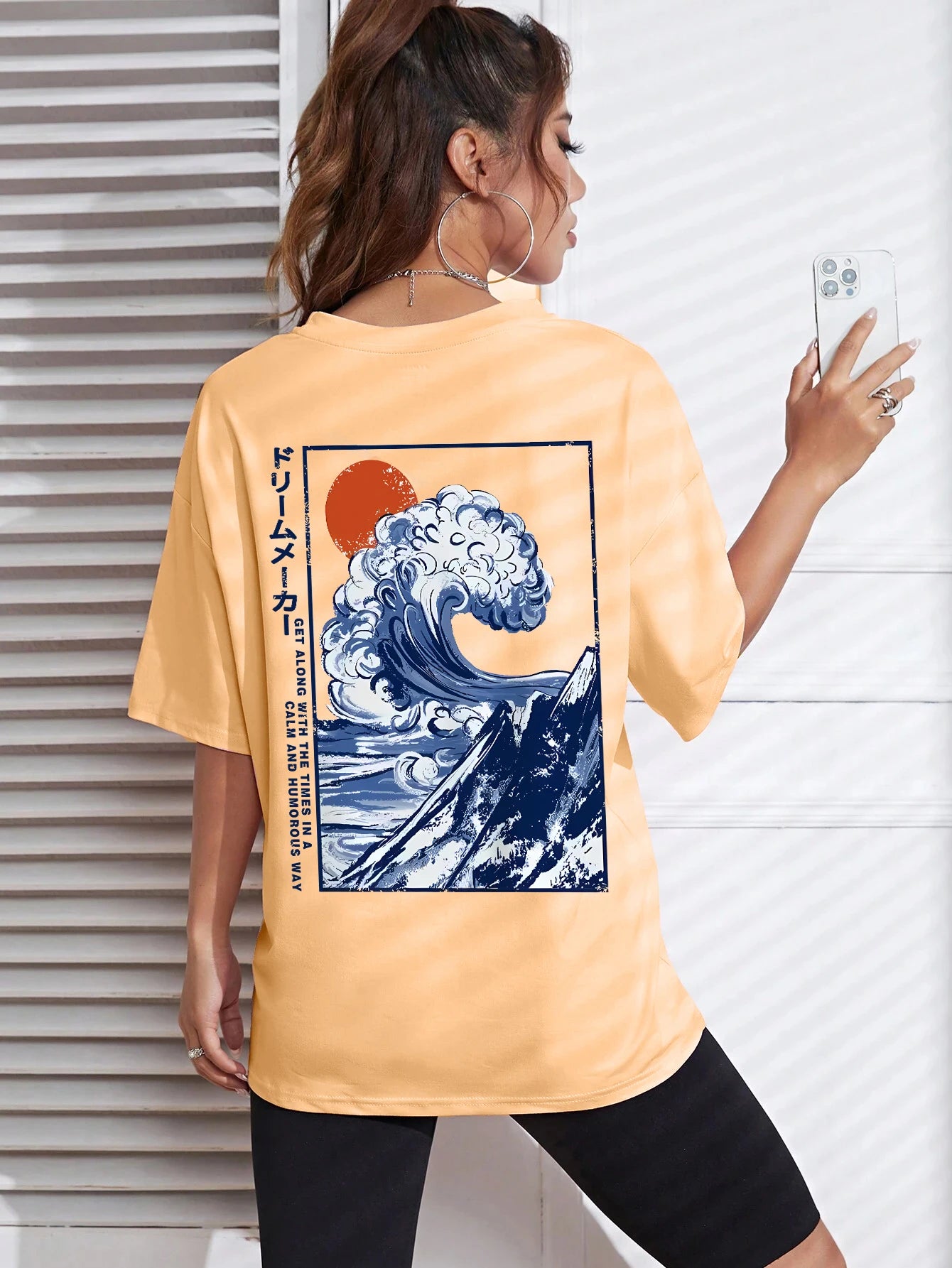 Japanese Wave Sunset