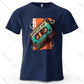 Cassette Tape Retro Music Oversized T-Shirt