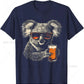 Australia Day Koala Bear Drinking T-Shirt - Funny Cotton