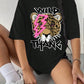 Wild Leopard Printing Women Tshirt Sport Casual Fashion T Shirt Summer Clothes Breathable Oversize Short Sleeve Female