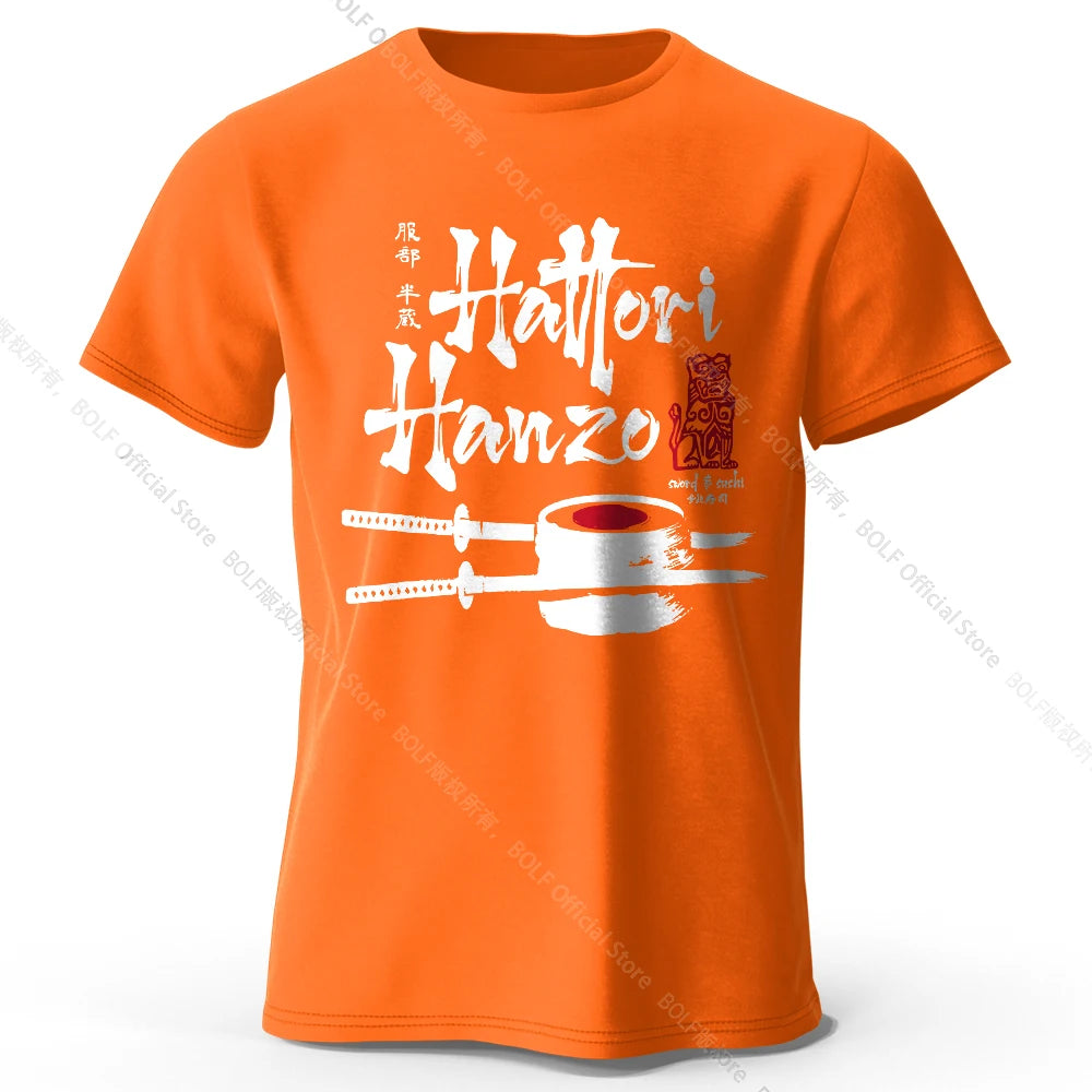 Hattori Hanzo – Oversized Unisex Cotton T-Shirt