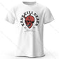 Gothic Skeleton Cotton T-Shirt