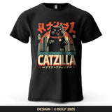 Catzilla – Oversized Unisex Cotton T-Shirt