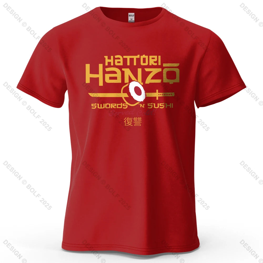 Hattori Hanzo – Oversized Unisex Cotton T-Shirt