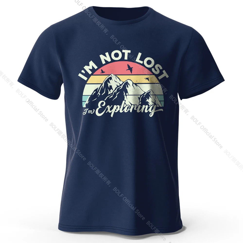 I’m Not Lost – Oversized Graphic T-Shirt