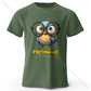 Whimsical Cartoon Bird – 100% Cotton Unisex T-Shirt