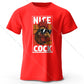 Nice Rooster – Oversized Unisex Cotton T-Shirt