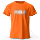Focus Letter Minimalist 100% Cotton T-Shirt