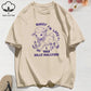 Summer T-Shirts Cotton Women I Was Dilly Dallying Funny Sheep Prints T Shirt Comfortable Loose O-Neck Tops Casual Womans Clothes