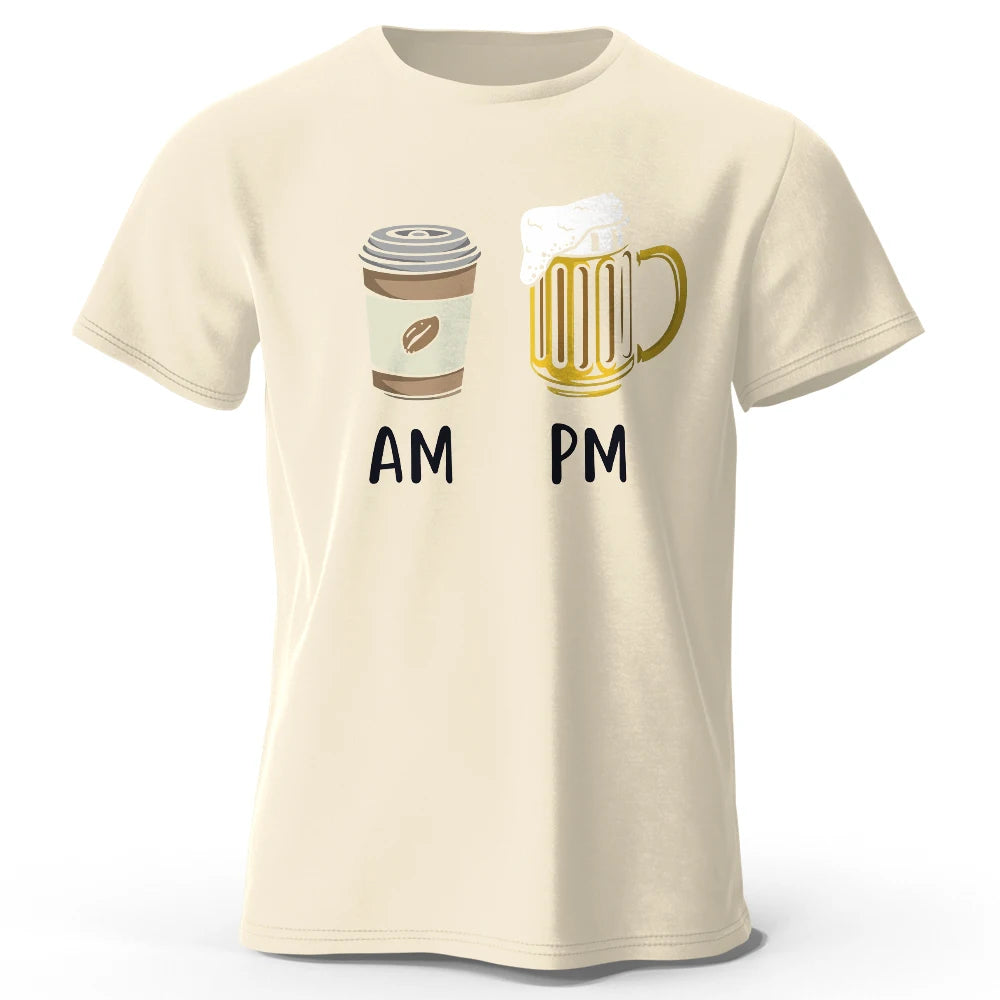 Coffee & Beer Cotton T-Shirt