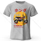 Retro Bike Art – Slim Fit Cotton T-Shirt