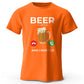Beer Is Calling – Oversized Unisex Cotton T-Shirt