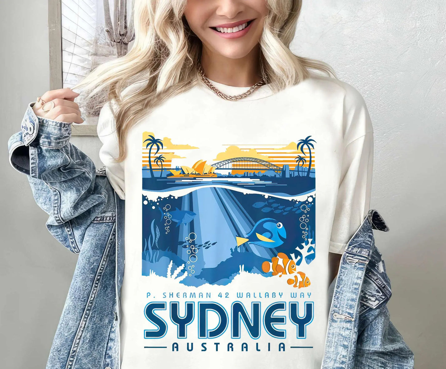 Australia Day Sydney Oversize T-Shirt - Premium Cotton