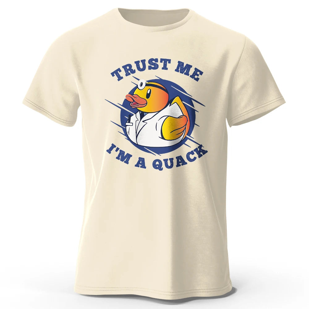 The Duck Cartoon – 100% Cotton Unisex T-Shirt