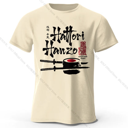 Hattori Hanzo – Oversized Unisex Cotton T-Shirt
