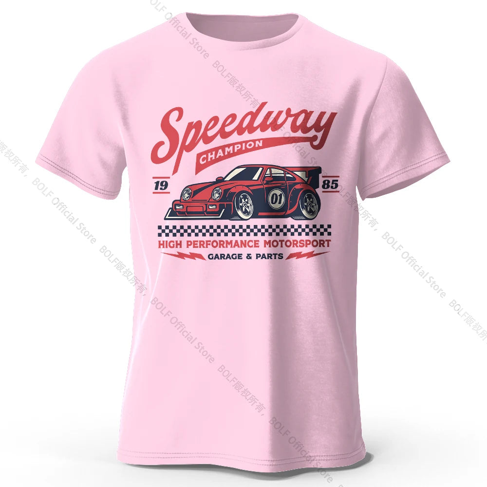 Formula Racing Art Graphic T-Shirt