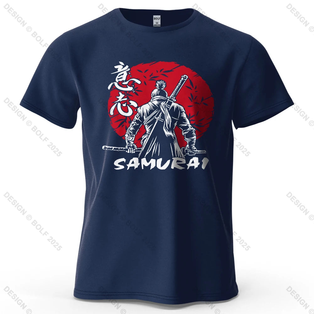 Samurai Will – Oversized Unisex Cotton T-Shirt