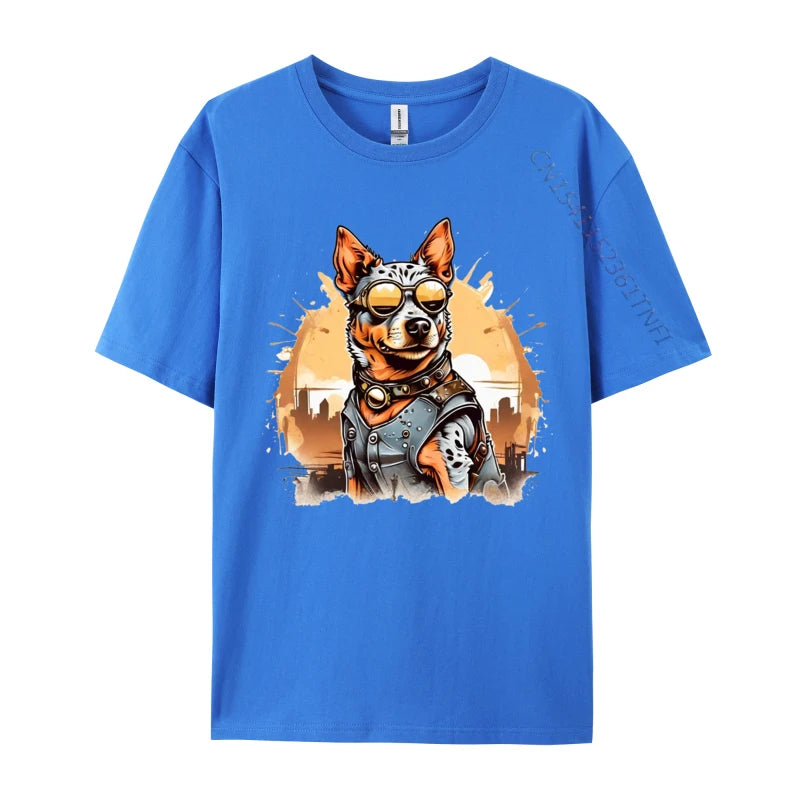 Australia Day Cattle Dog T-Shirt - Premium Cotton