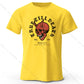 Gothic Skeleton Cotton T-Shirt