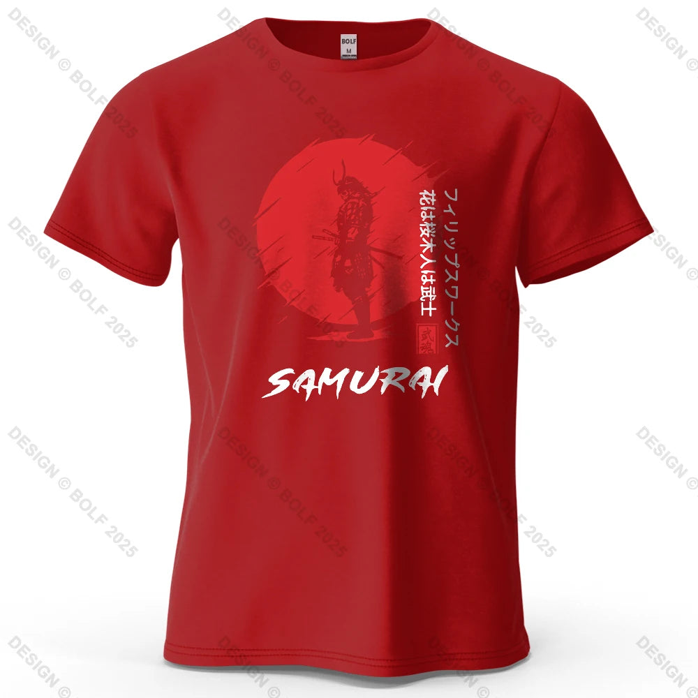 Sunset Samurai Oversized Graphic T-Shirt