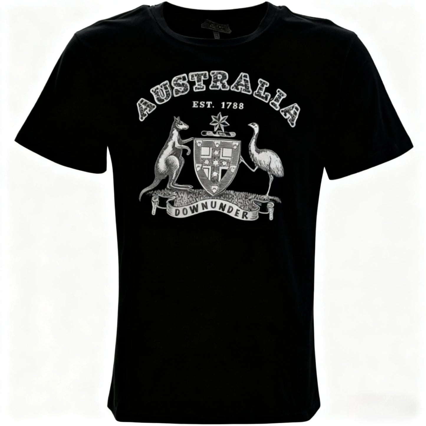 Australia Day Coat of Arms T-Shirt - 100% Cotton