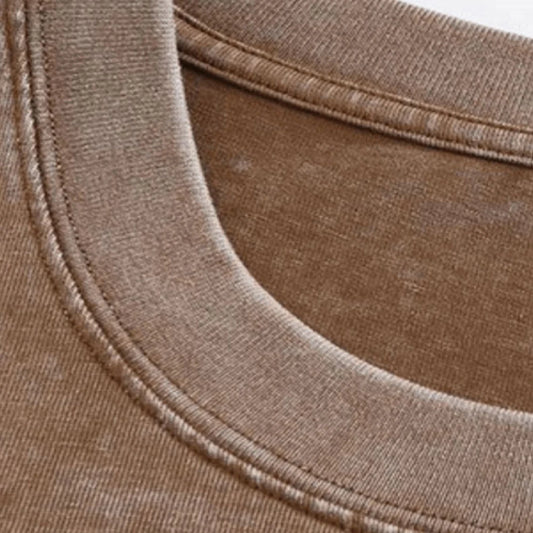 Lucky Rabbit In The Flower Basket Cotton Washed T-Shirts Womens Summer Oversized Tops O-Neck Comfortable Distressed Streetwear