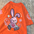 Novelty Fashion Cartoon Rabbit Pattern Print Women Short T-Shirt Summer Casual T Shirts Street Hip Hop Tops Breathable Soft Tees