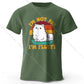 I’m Not Fat, I’m Fluffy – Oversized Cotton Graphic Tee