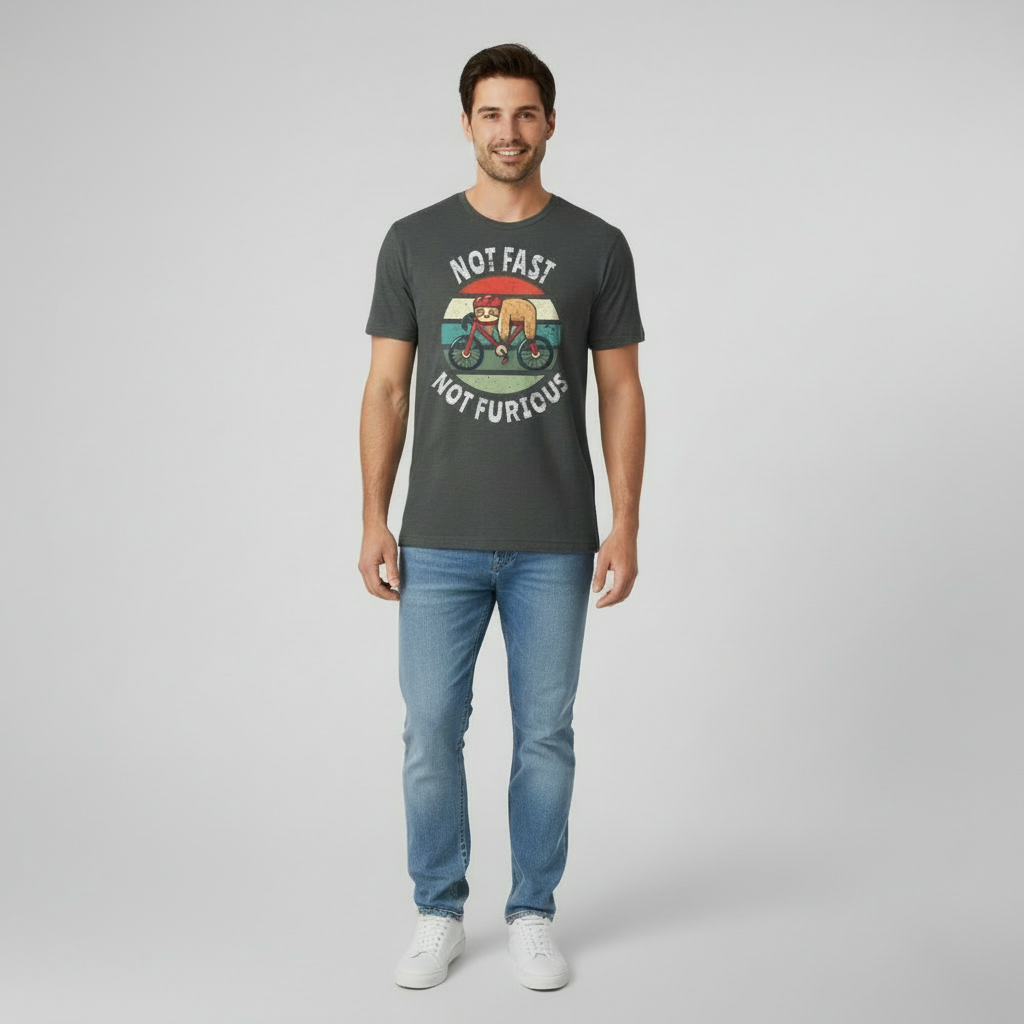 Men's Timeless Funny Printed Classic 100% Cotton T-Shirt