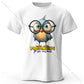 Whimsical Cartoon Bird – 100% Cotton Unisex T-Shirt