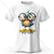Whimsical Cartoon Bird – 100% Cotton Unisex T-Shirt