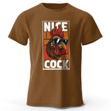 Nice Rooster – Oversized Unisex Cotton T-Shirt