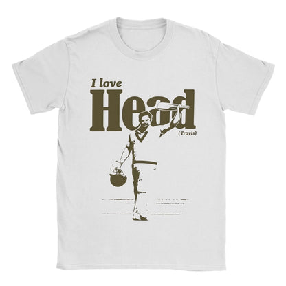 I Love Head Travis Cricket Fan T-Shirt