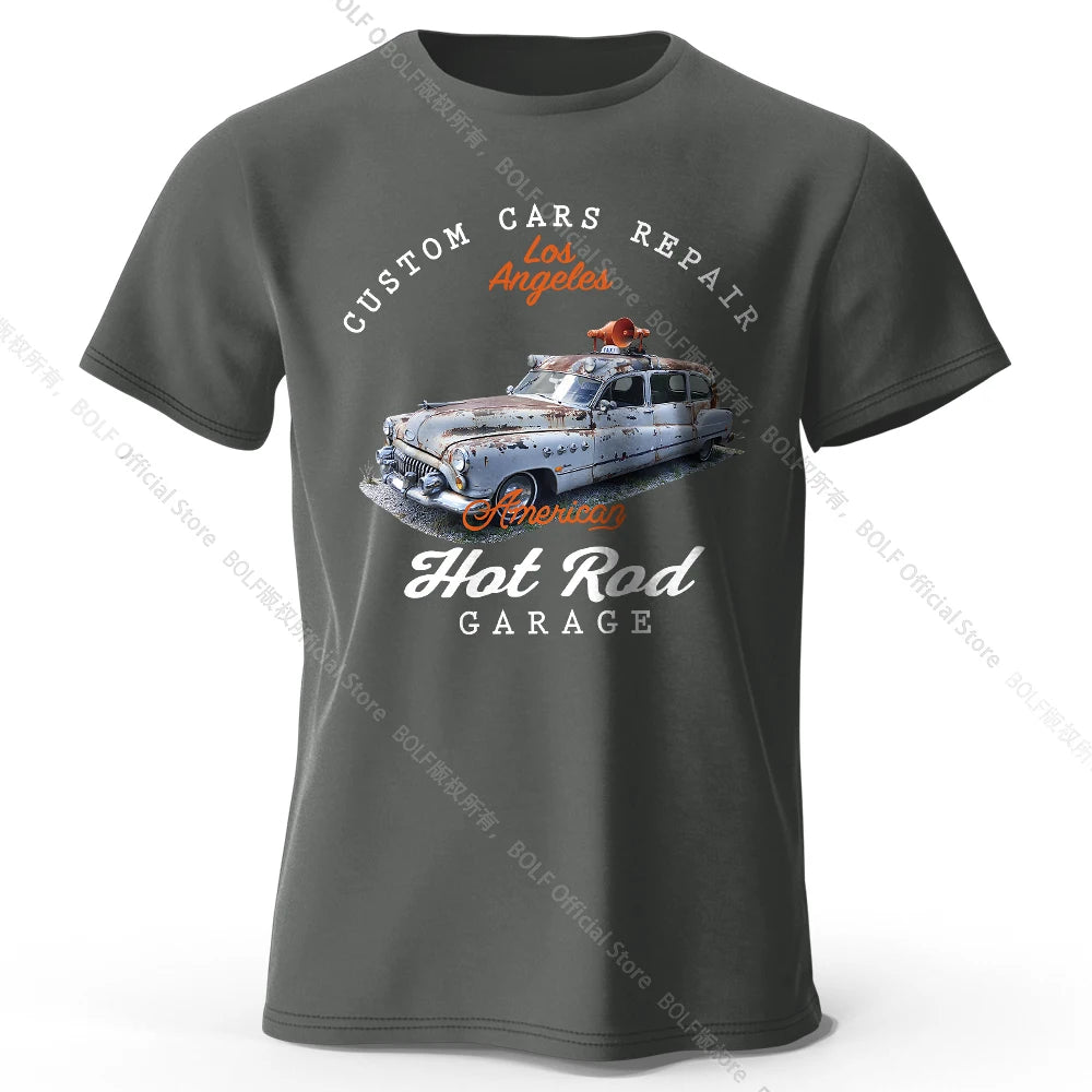 Custom Car Club Patch – 100% Cotton Unisex T-Shirt