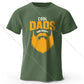 Cool Dad With Beards – Oversized Unisex Cotton T-Shirt
