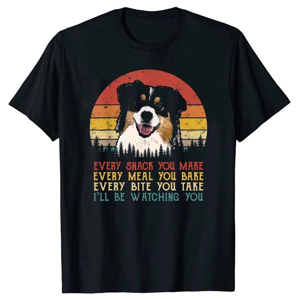 Australia Day Shepherd Dog T-Shirt - Premium Cotton
