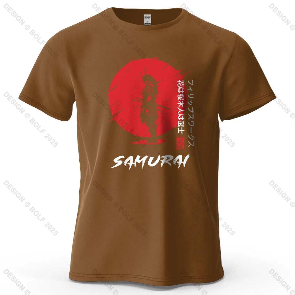 Sunset Samurai Oversized Graphic T-Shirt