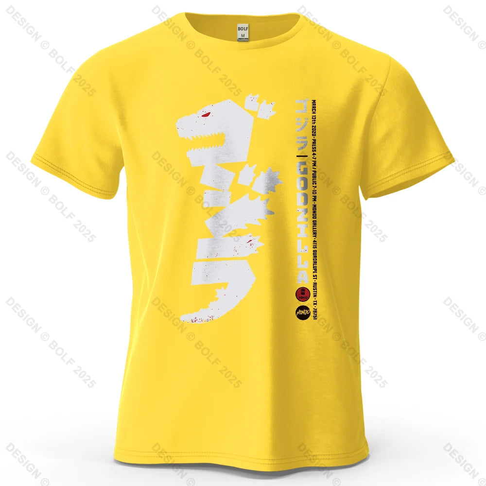 Japan Print – Oversized Unisex Cotton T-Shirt