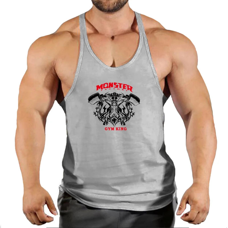 The Strong Survive Men's Gym Stringer Tank - Bodybuilding