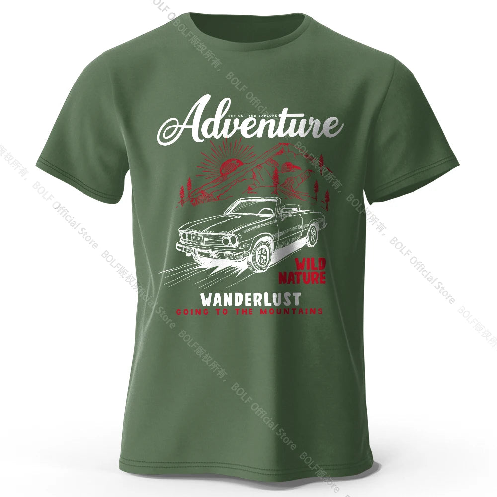 Americana Road Trip Medal – 100% Cotton Unisex T-Shirt